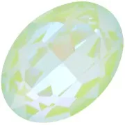 18x13mm Aurora A4120 oval cabochon - Crystal Mint Green Delite x1