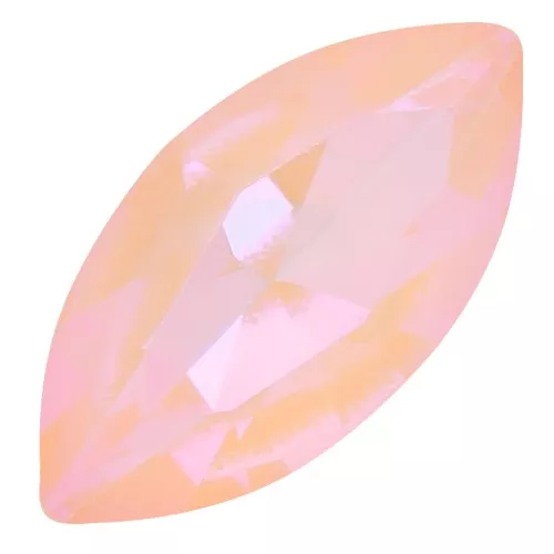 10x5mm Aurora navette Cabochon A4200 - Crystal Peach Delite x1