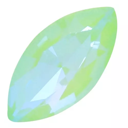10x5mm Aurora navette Cabochon A4200 - Crystal Mint Green Delite x1