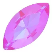10x5mm Aurora navette Cabochon A4200 - Crystal Lotus Pink Delite x1