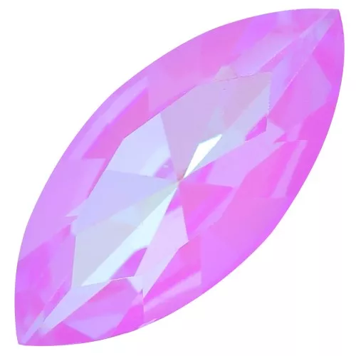 15x7mm Aurora navette Cabochon A4200 - Crystal Lilac Delite x1