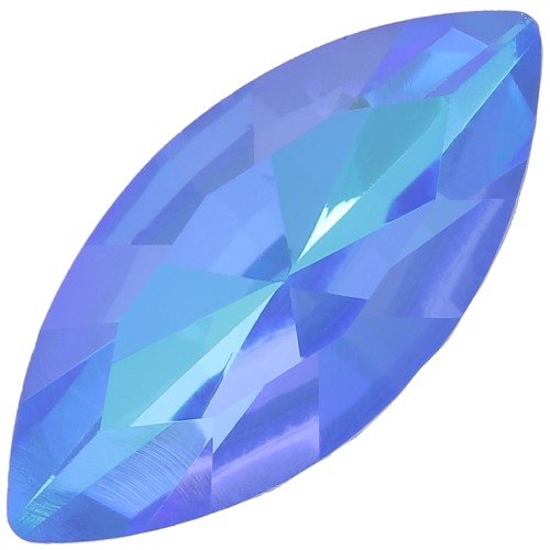 15x7mm Aurora navette Cabochon A4200 - Crystal Ocean Delite x1