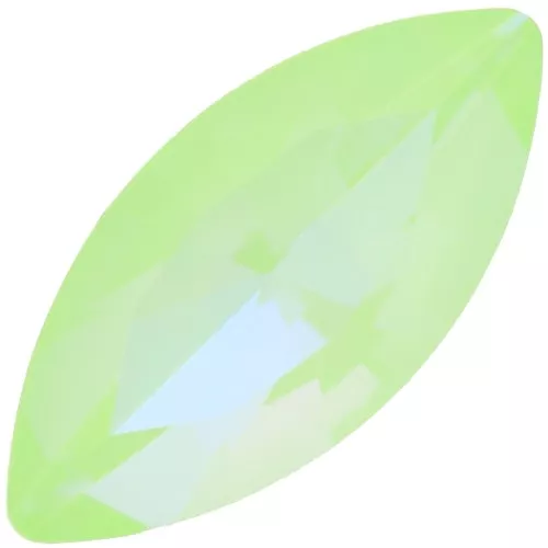 15x7mm Aurora navette Cabochon A4200 - Crystal Mint Green Delite x1