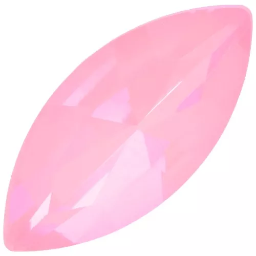 15x7mm Aurora navette Cabochon A4200 - Crystal Powder Rose Delite x1