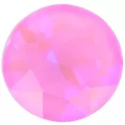 8mm Aurora round Cabochon A1088 - Crystal Lotus Pink Delite x1
