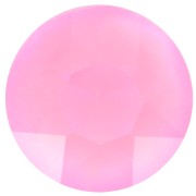 8mm Aurora round Cabochon A1088 - Crystal Powder Rose Delite x1|raw }}
