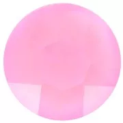 8mm Aurora round Cabochon A1088 - Crystal Powder Rose Delite x1