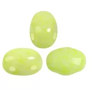 7x5mm Glass beads Samos® by Puca® - Milky Citrine x10g