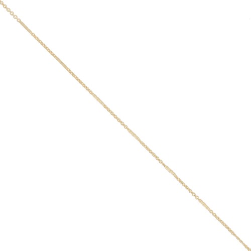 Chain link Cable Fancy (1x1) 1.3 mm - Gold Filled x50cm