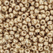 Miyuki Duracoat 8/0 Seed beads 4204 - Galvanized Champagne x100g