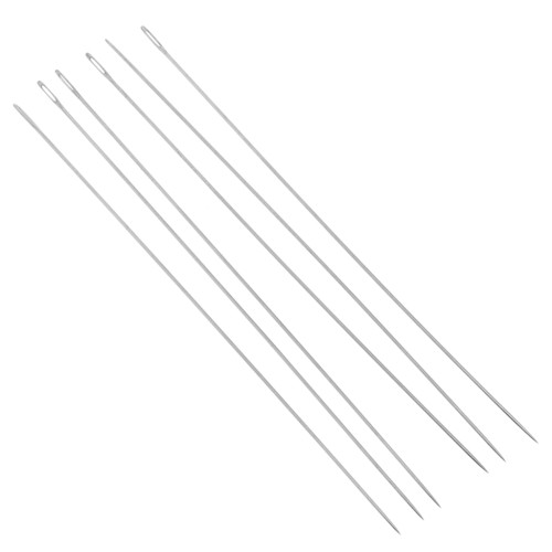 55x0.4mm Miyuki Beading needles - Steel x6