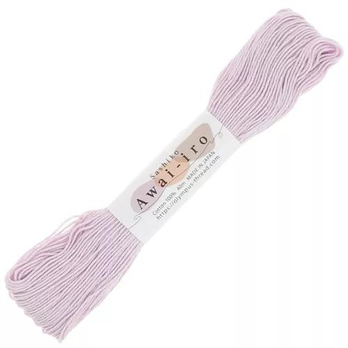 Embroidery thread for Japanese Sashiko technique - Olympus - Sorbet pink x40m