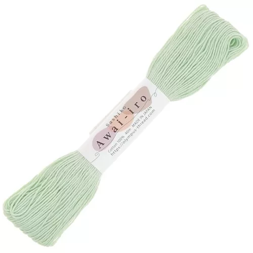 Embroidery thread for Japanese Sashiko technique - Olympus - Pastel Mint x40m