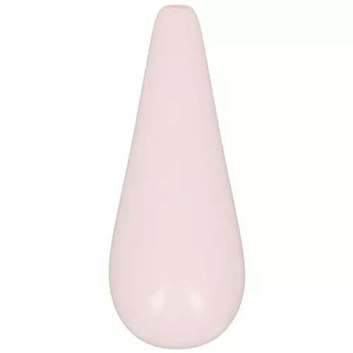 40x16mm Pear resin bead - pastel pink x1