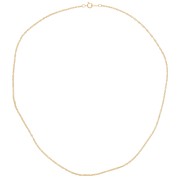 1.7mm Singapore mesh choker - Gold filled x50cm|raw }}