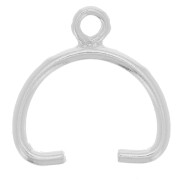 8mm 925 Sterling Silver Pendant holder x1