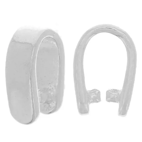 7x2.5mm 925 Sterling Silver Pendant holder x1