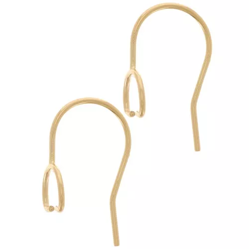 14x8mm Pendant earwires - Gold Filled x2