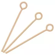 19x0.60mm eye pins - Gold filled x10