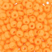 Preciosa Seed beads 6/0 4 mm - Opaque Orange x20g|raw }}