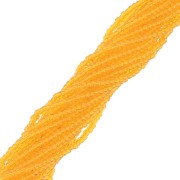 Preciosa 13/0 Charlotte cut seed beads - Transparent Light Topaz x20g