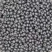 Preciosa Seed Beads 11/0 2 mm - Permalux Black x 20 g