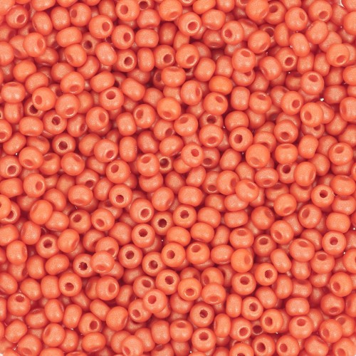 Preciosa Seed beads 11/0 2 mm - Permalux Orange x20g