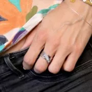 Wide adjustable hammered ring and open ring - S.53 to 58 Stainless steel 316L