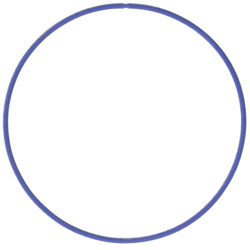 62mm 304L Stainless Steel Spring Bracelet - Guitar String Bracelet - Blue x1