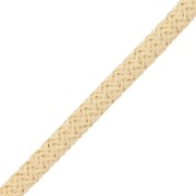 5mm braided polyester cord - Beige x1m|raw }}