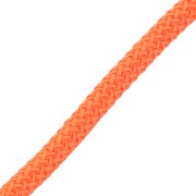 5mm braided polyester cord - Orange x1m
