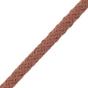 5mm braided polyester cord - Brown x1m|raw }}
