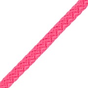 5mm braided polyester cord - Fuchsia x1m|raw }}