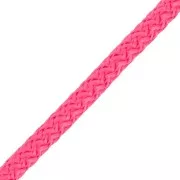 5mm braided polyester cord - Fuchsia x1m