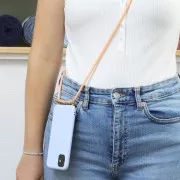 5mm braided polyester cord - Orchid x1m