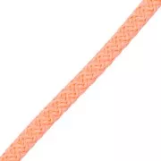 5mm braided polyester cord - Salmon x1m