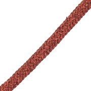 5mm Braided polyester cord with metallic thread - Copper x1m|raw }}