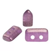 2x5mm Piros® Glass beads by Puca® - Halo Amethyst x10g