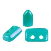 2x5mm Glass beads Piros® by Puca® - Tutti Frutti Turquoise x10g