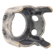 Cabochon PureCrystal setting 1028/1088/1122 8mm Old silver-colored