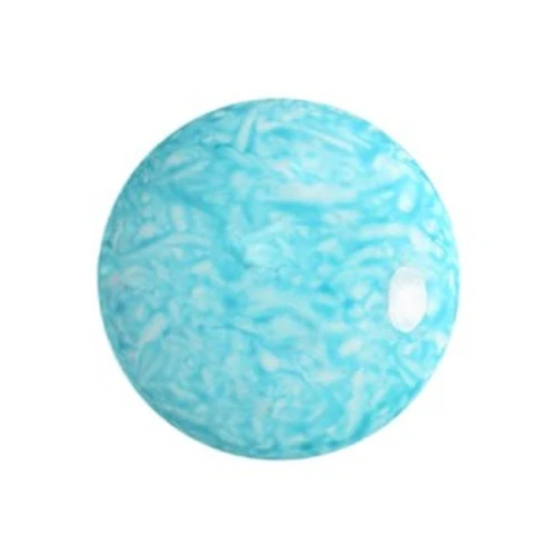18mm Round glass cabochon by Puca® - Milky Turquoise x1