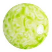 25mm Round glass cabochon by Puca® - Milky Citrine x1|raw }}