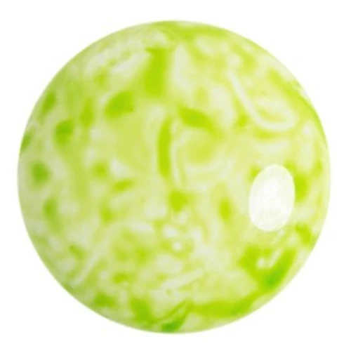 25mm Round glass cabochon by Puca® - Milky Citrine x1