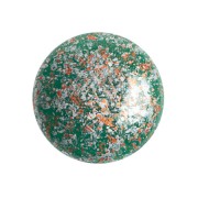 18mm Round glass cabochon by Puca® - Frost Jade Tweedy x1|raw }}