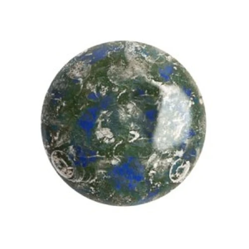 18mm Round glass cabochon by Puca® - Frost Royal New Picasso x1