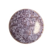 18mm Round glass cabochon by Puca® - Frost Sweet Pink Bronze x1