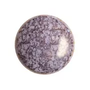 18mm Round glass cabochon by Puca® - Frost Sweet Pink Bronze x1