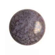 18mm Round glass cabochon by Puca® - Frost Parme Bronze x1
