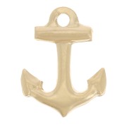 11x9mm Charm anchor - Gold filled x1|raw }}