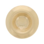 10mm Round stick-on element for 3mm cabochon - Gold filled x1|raw }}